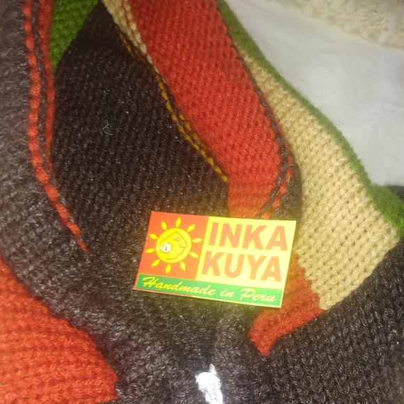 Colorful Knit Children's Hoodie - Picture 7 of 9